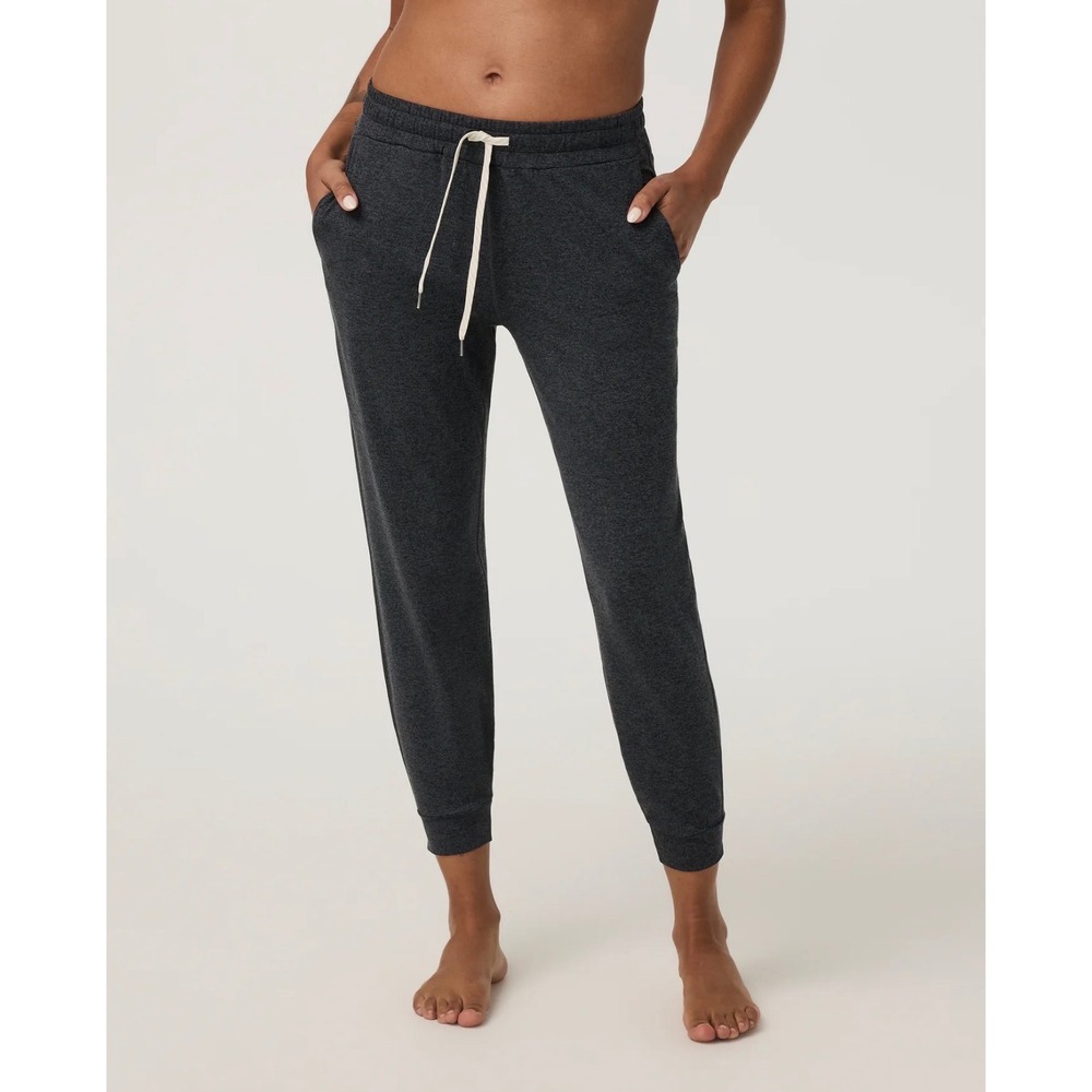 Vuori Performance Joggers Charcoal Heather Grey Activewear Pants Women x-Large